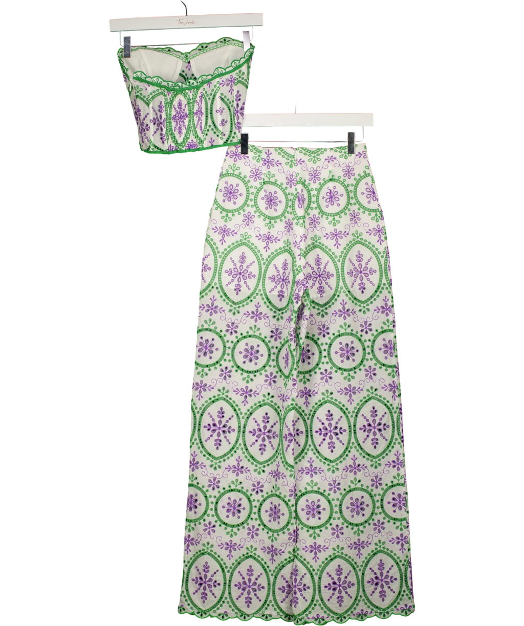 Charo Ruiz White Colour, size UK XS — back