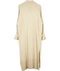 FP Beach beige Mock-Neck Midi Dress, size UK S — back