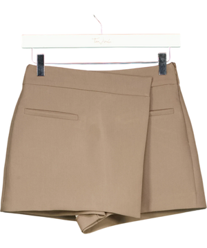 Zara Brown Wrap Skort UK XS