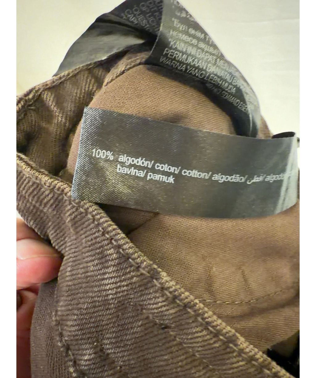 Lefties Brown Colour, size UK 8 — label