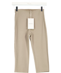 & OTHER STORIES Beige Slim Capri Trousers, size UK XS — front