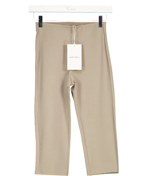& Other Stories Slim Capri Trousers Beige UK XS