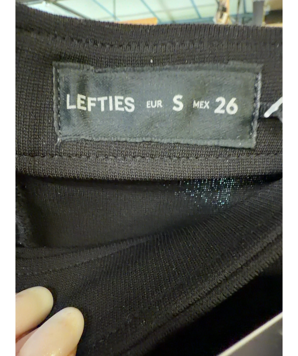 Lefties Black Colour, size UK S — detail