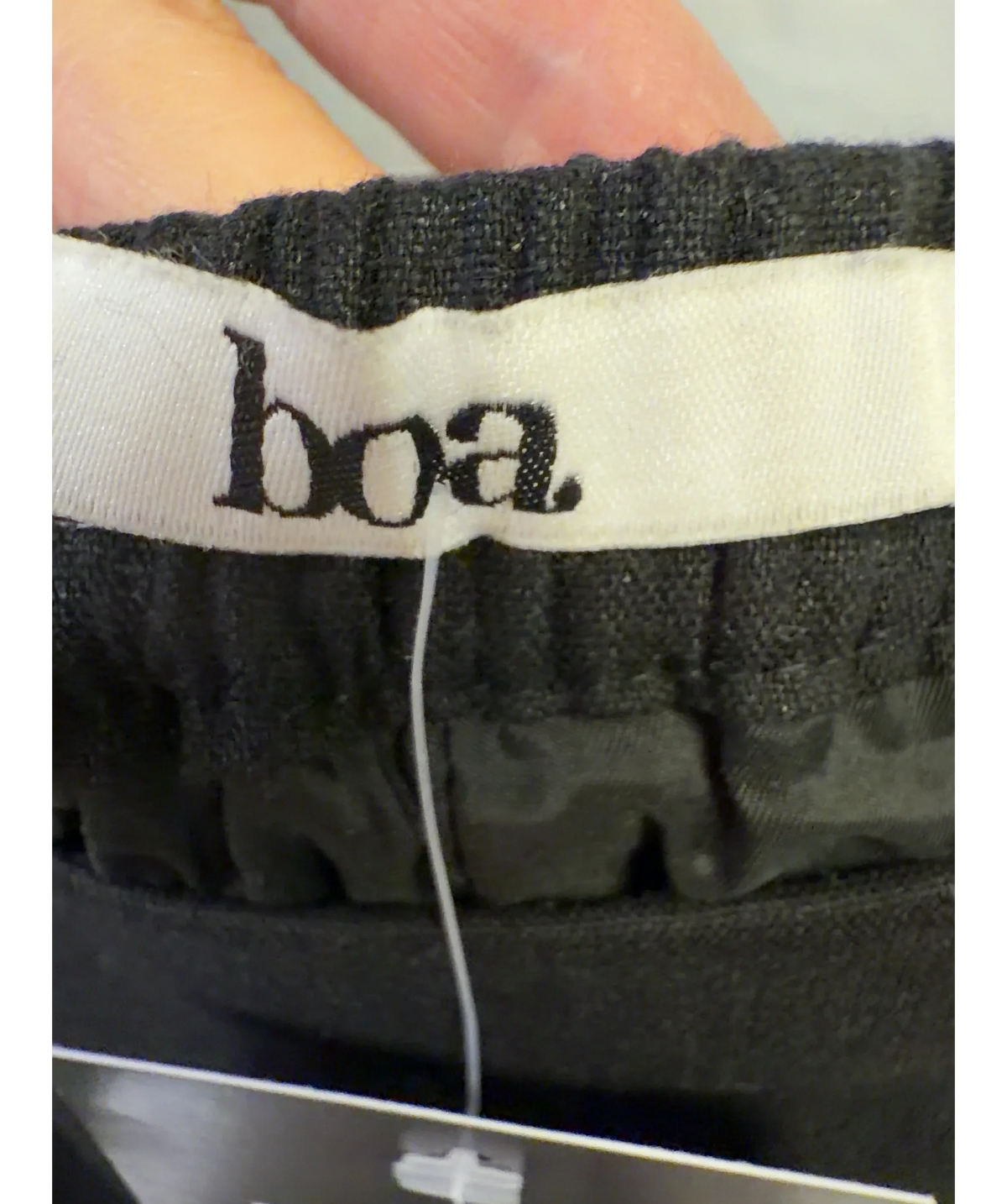 BOA Black Colour, size UK XS — detail