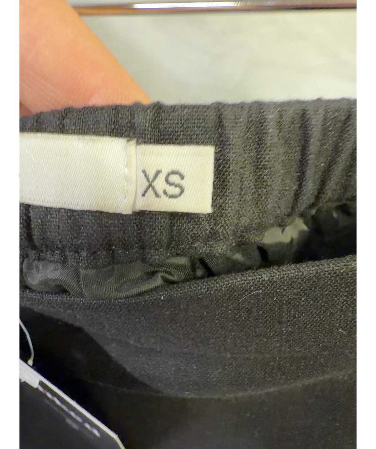 BOA Black Colour, size UK XS — care label
