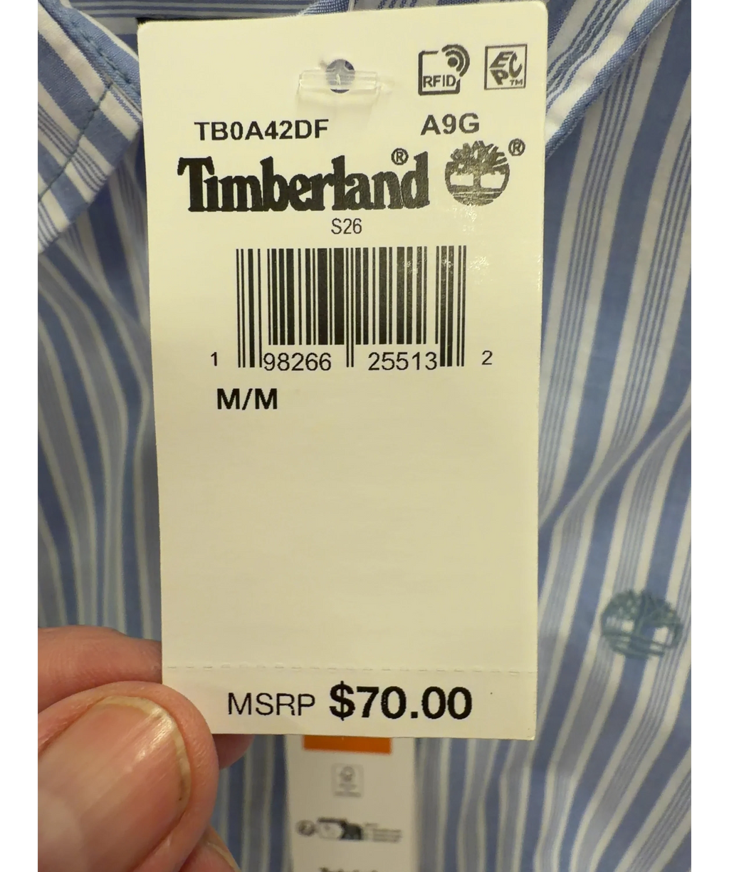 Timberland Blue Colour, size UK M — label