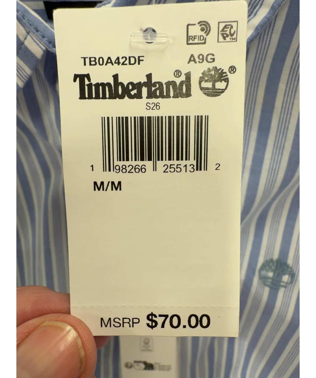 Timberland Blue Colour, size UK M — care label