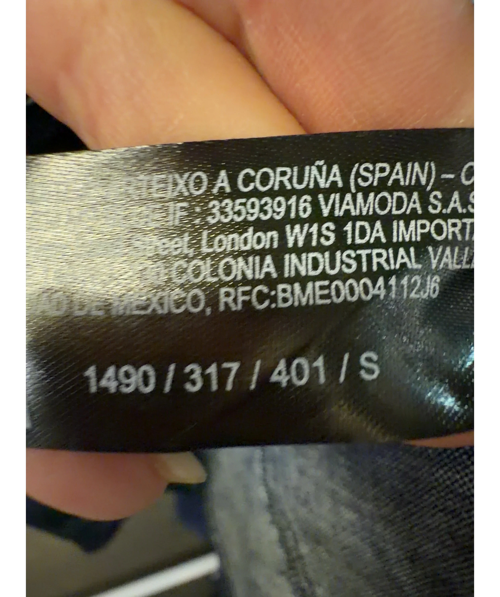 Lefties Blue Colour, size UK S — label