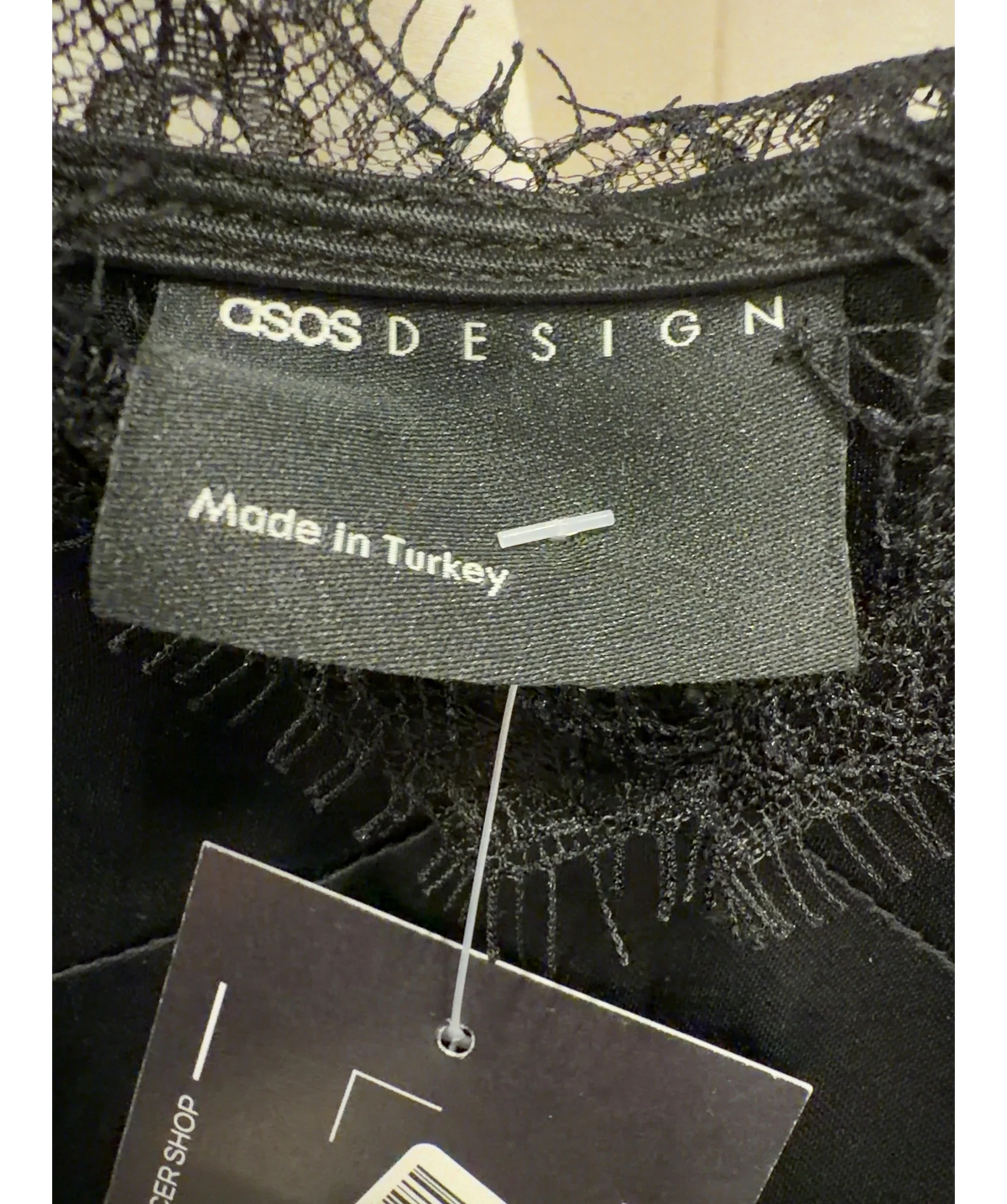 ASOS Black Colour, size UK 8 — detail