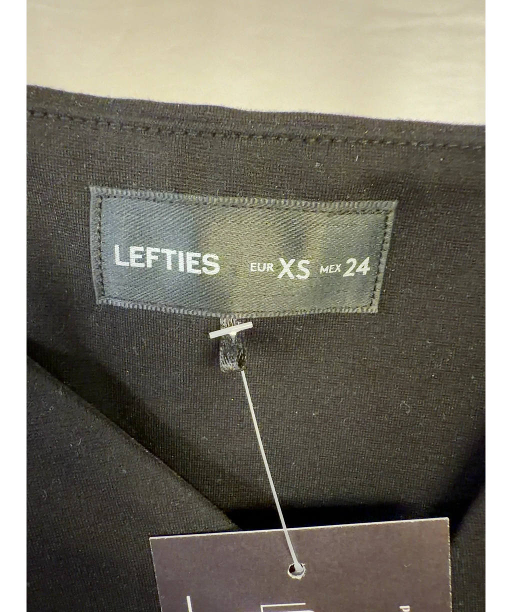 Lefties Black Colour, size UK XS — detail