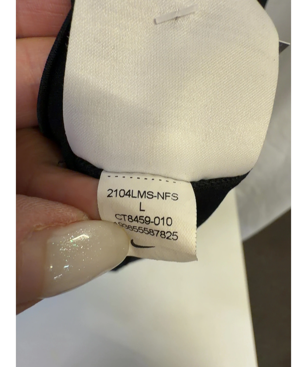 Nike Black Colour, size UK L — care label