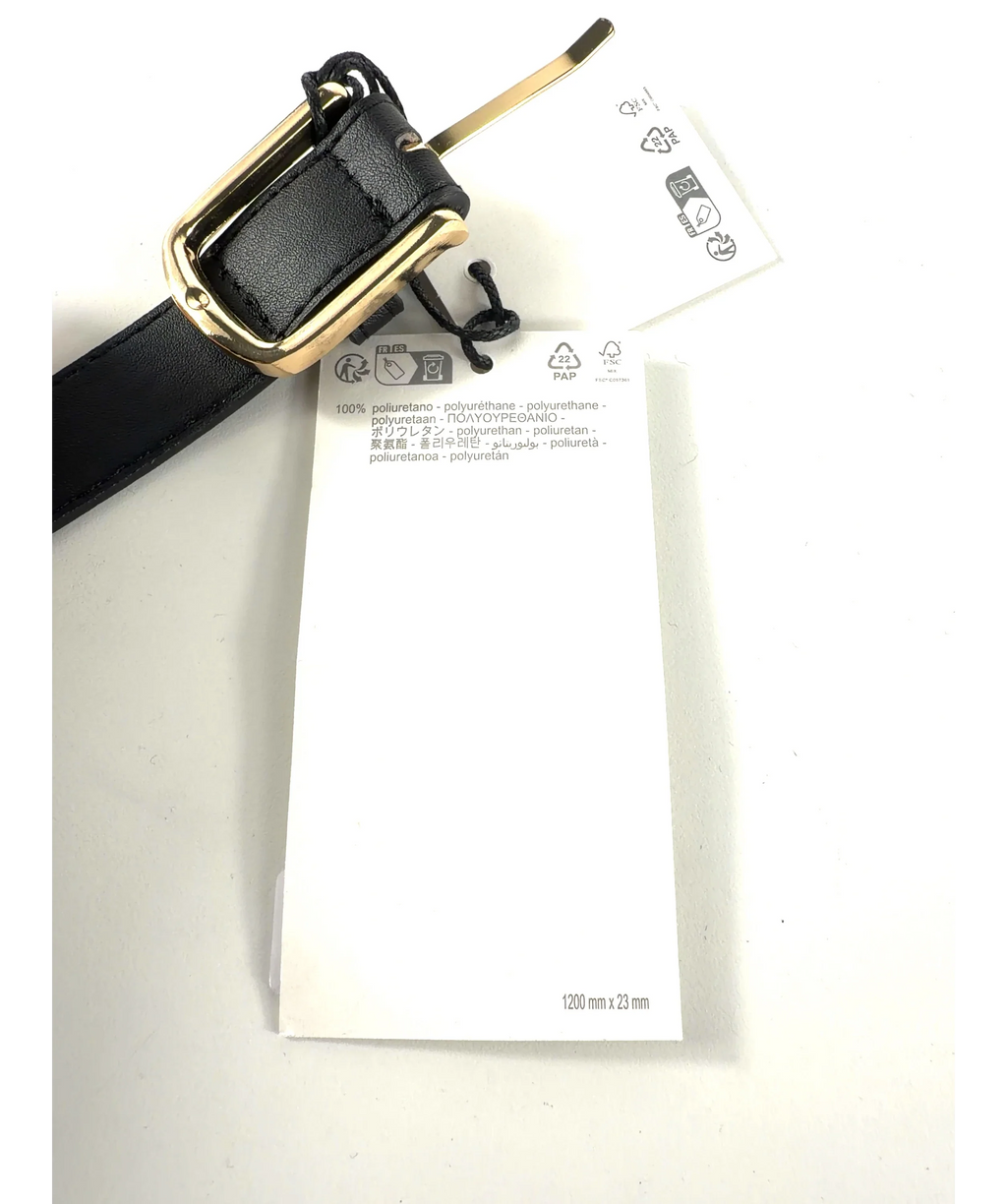 ZARA Black Colour, size UK S/M — label