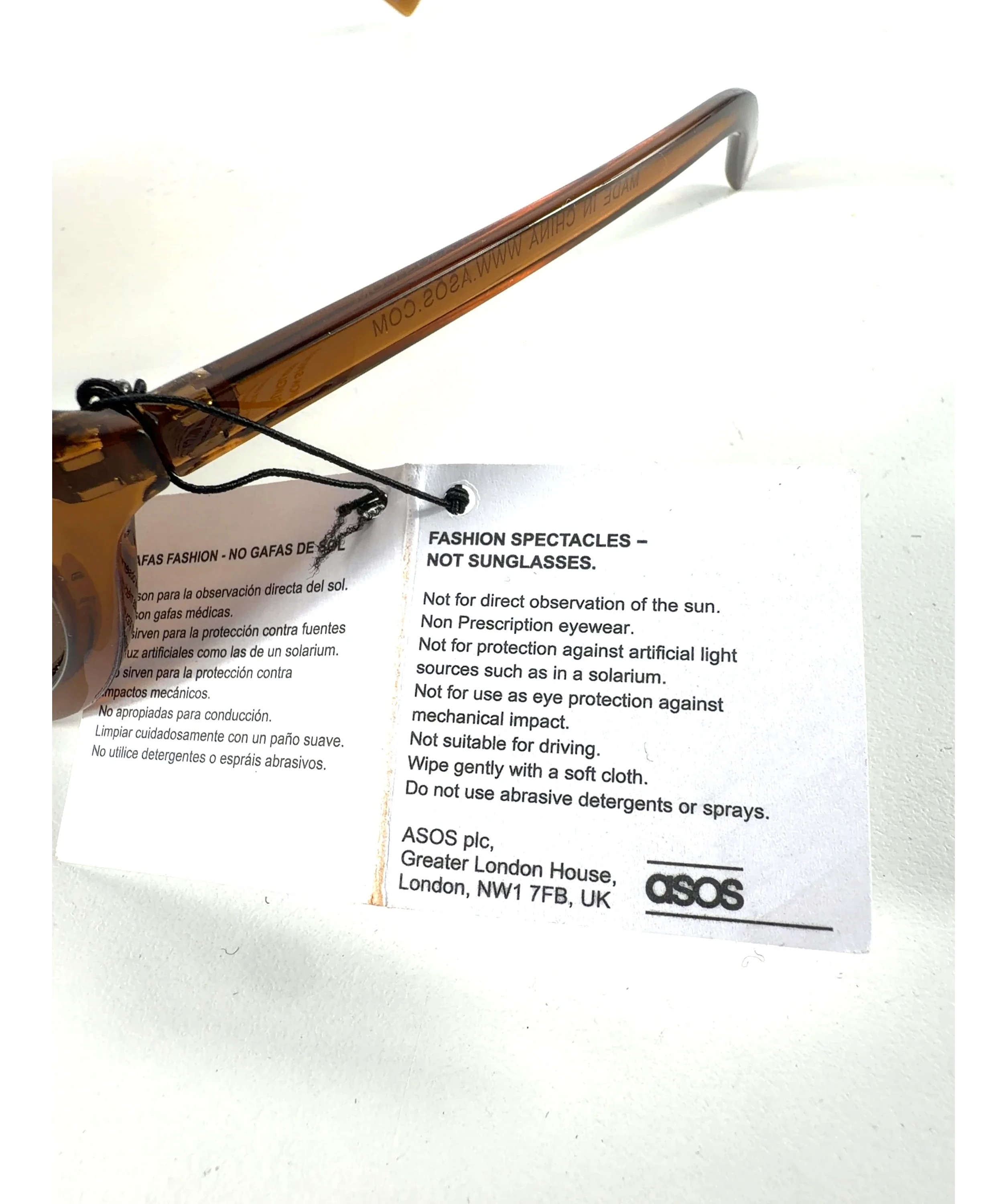 ASOS Brown Colour — detail