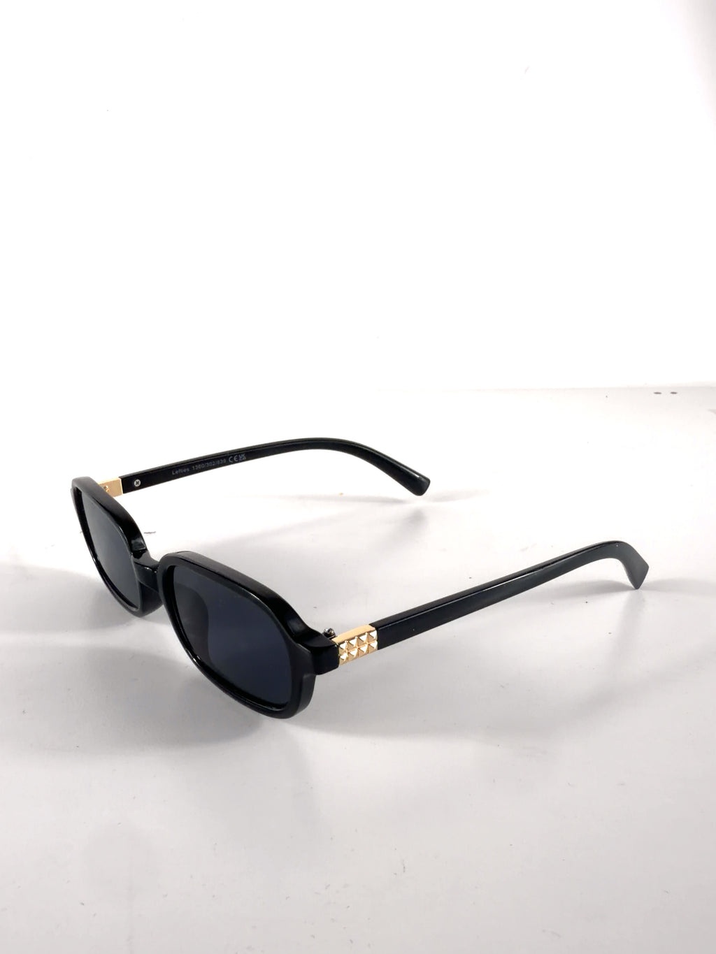 Lefties Black Small Rectangular Glasses — back