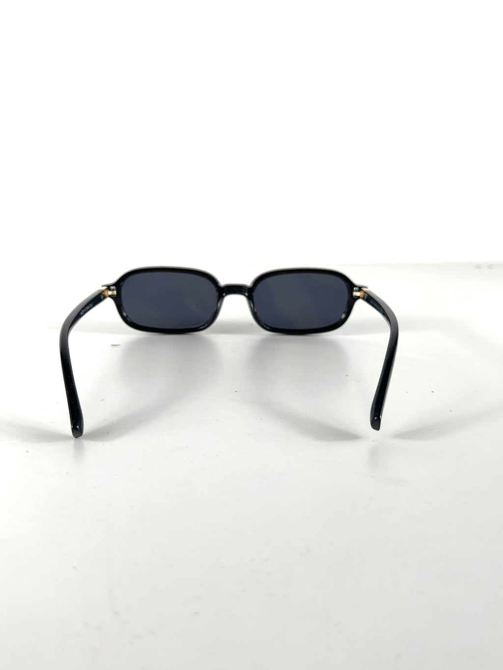 Lefties Black Small Rectangular Glasses — fabric detail