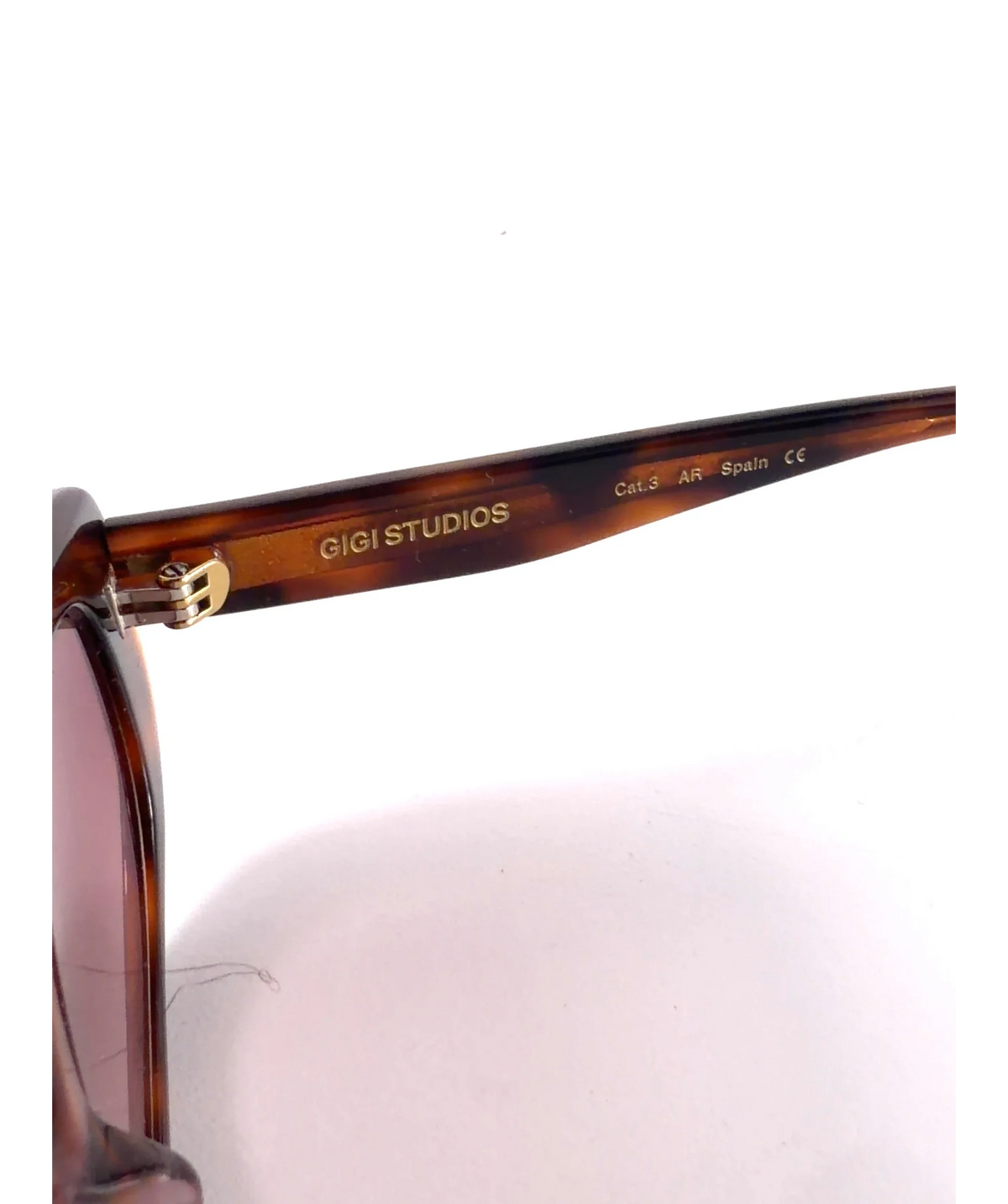 Gigi Studios Piper Brown Oval Sunglasses — Brand