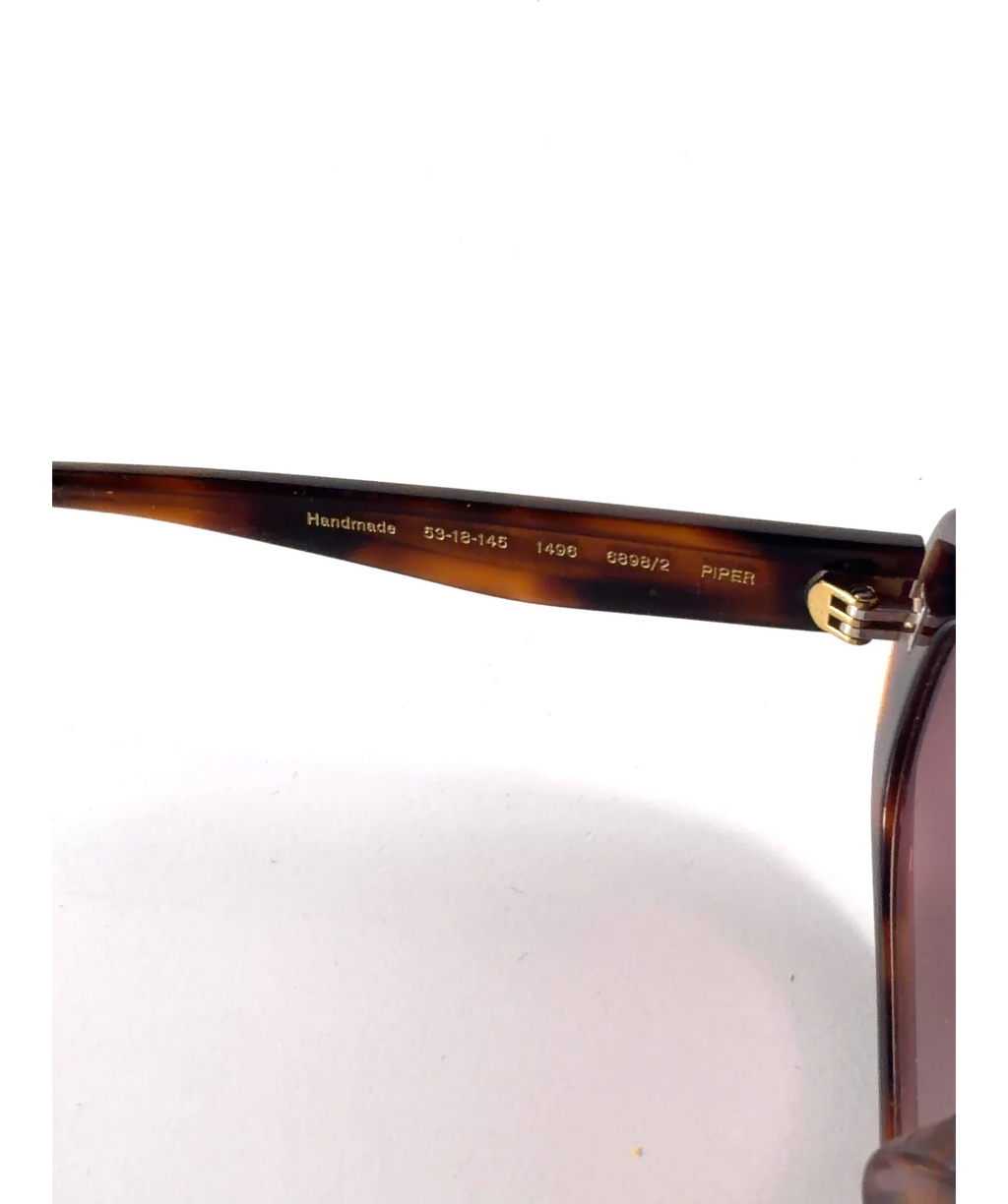 Gigi Studios tortoiseshell Piper — label