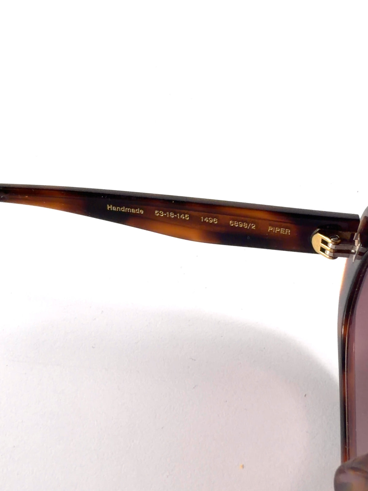 Gigi Studios tortoiseshell Piper — care label