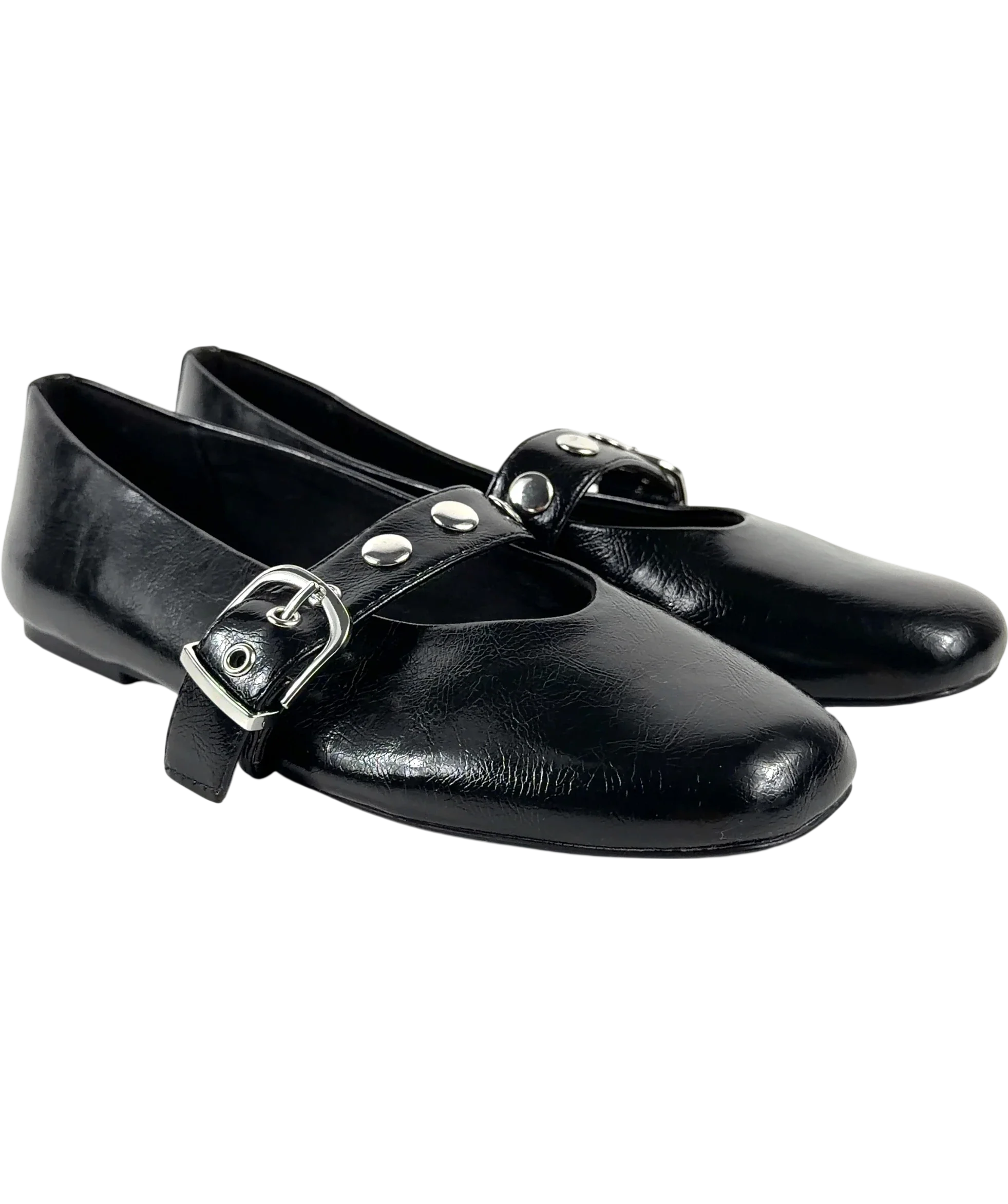Lefties Black Colour, size UK 6 EU 39 👠 — front