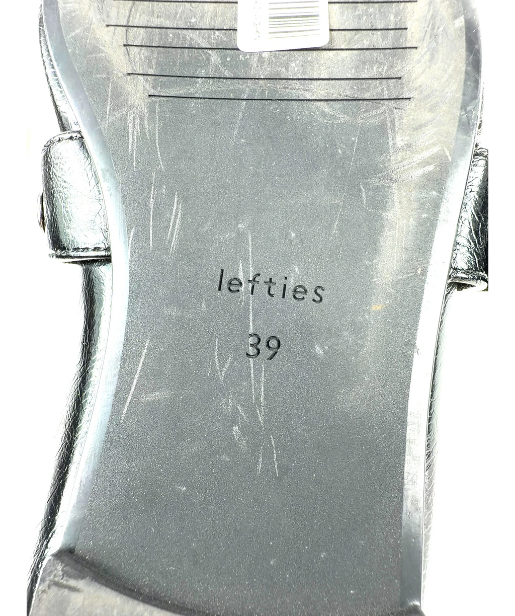 Lefties Black Buckle Flats UK 6 — Materials