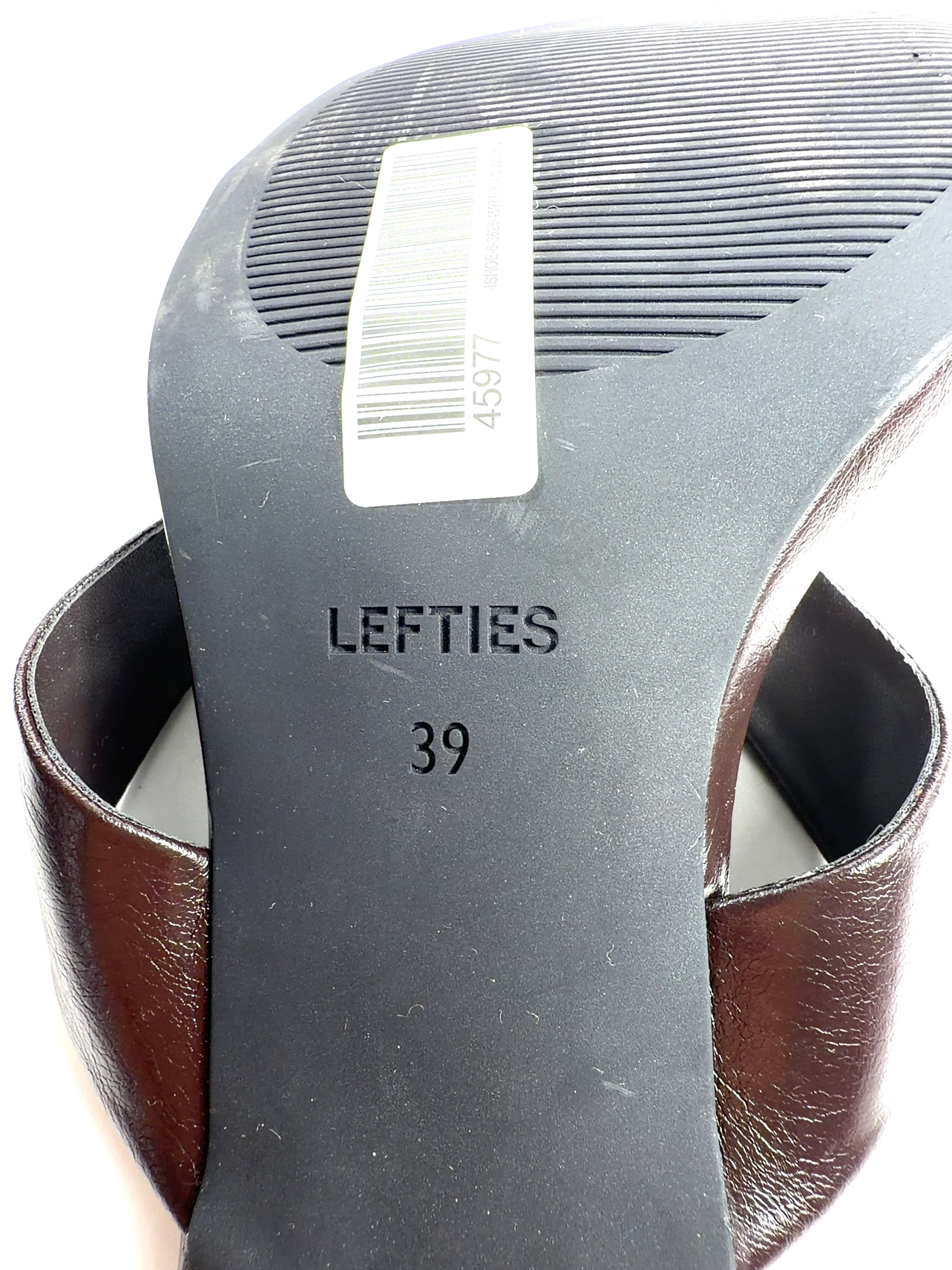 Lefties Brown Colour, size UK 6 EU 39 👠 — care label
