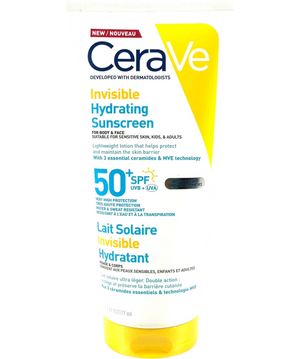 Cerave Invisible Hydrating Sunscreen 177ml
