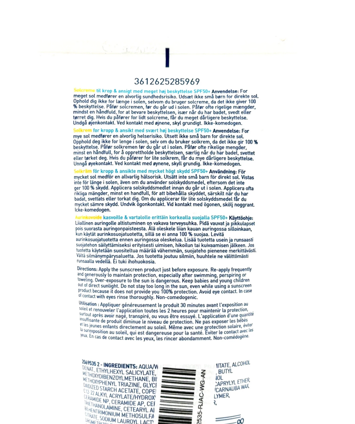 Cerave Invisible Hydrating Sunscreen, size 177ml — detail