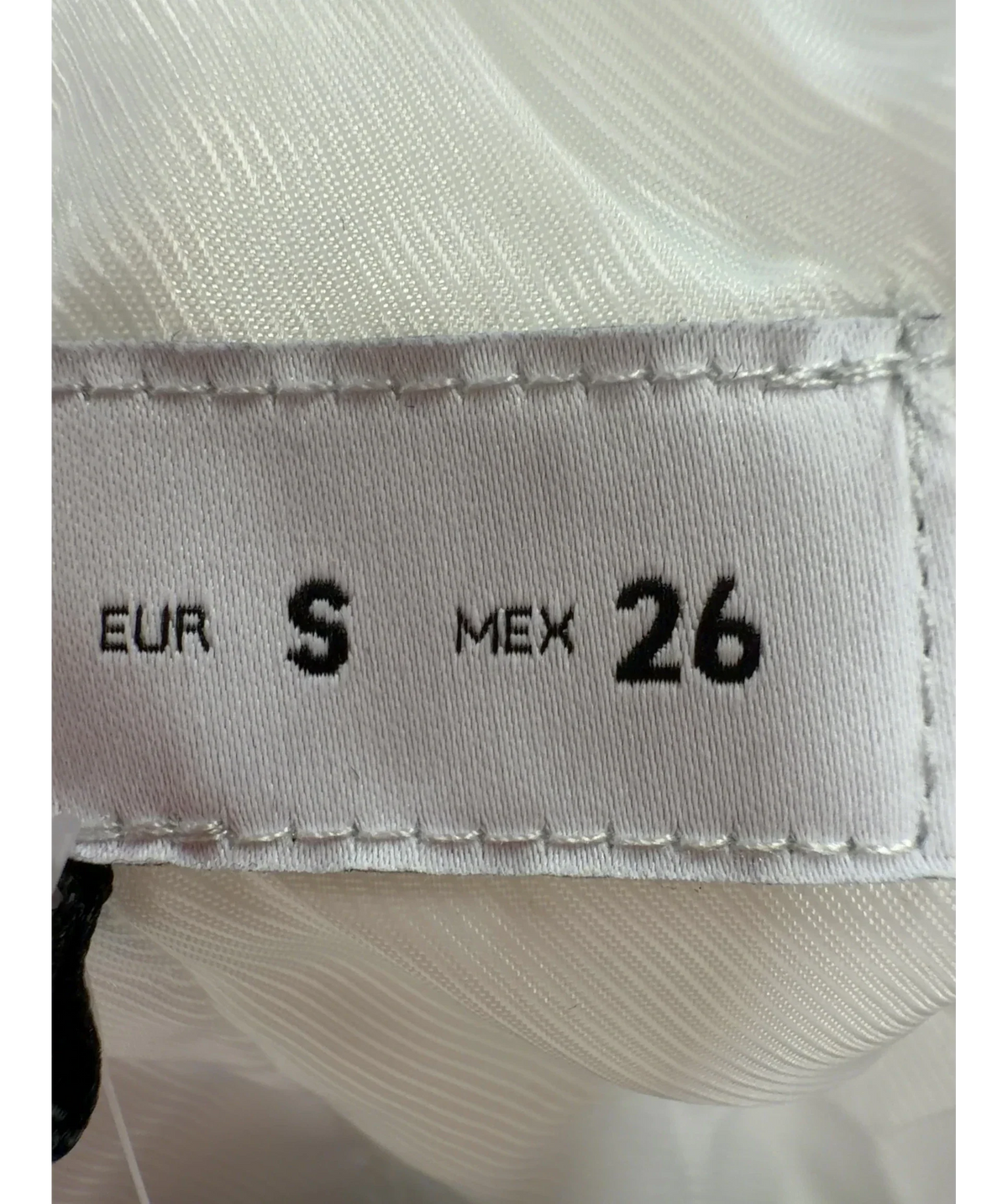 Lefties White Tailored Flap Pocket Basic Blazer UK S — Extra shot