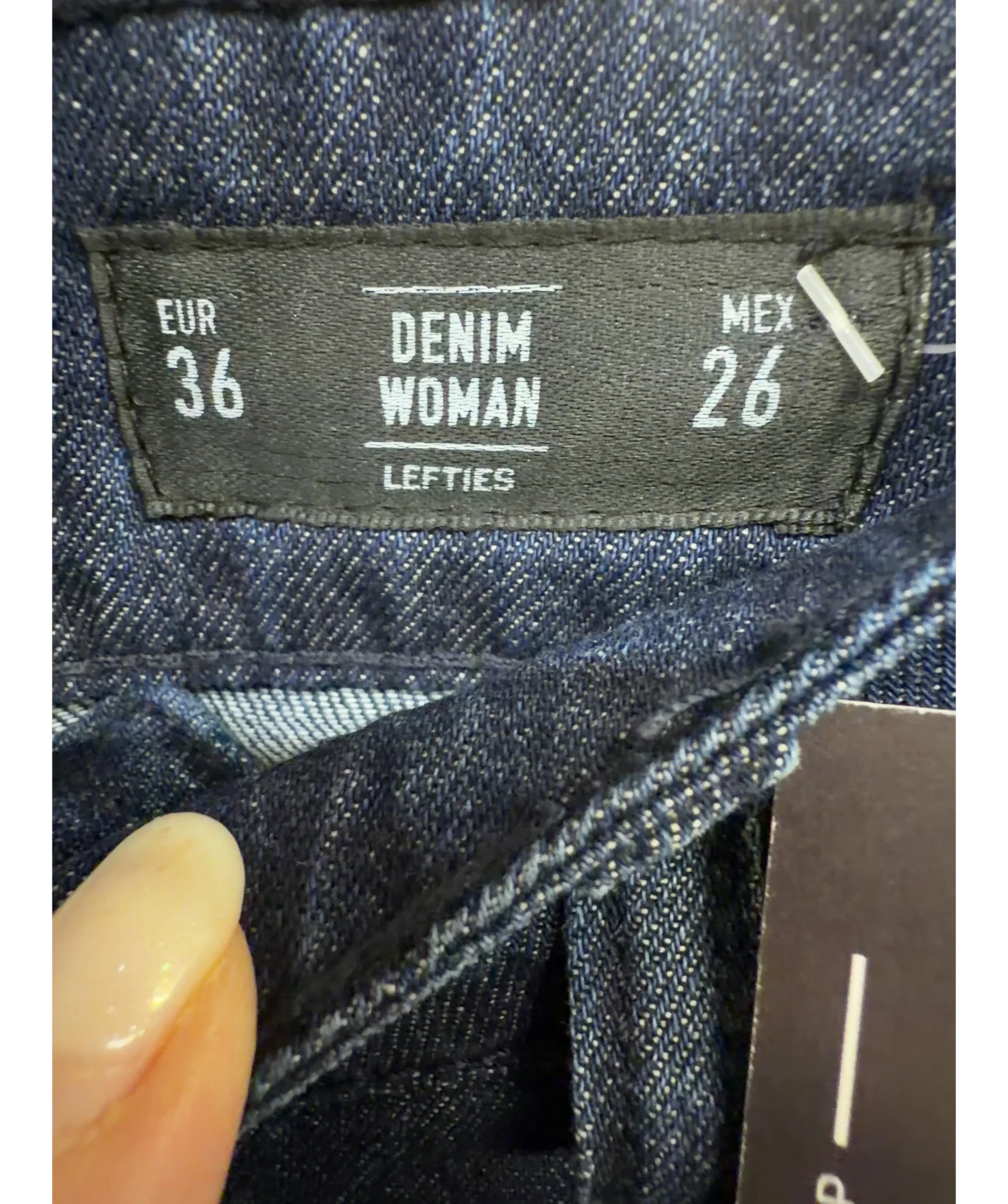Lefties Blue Colour, size UK S — detail