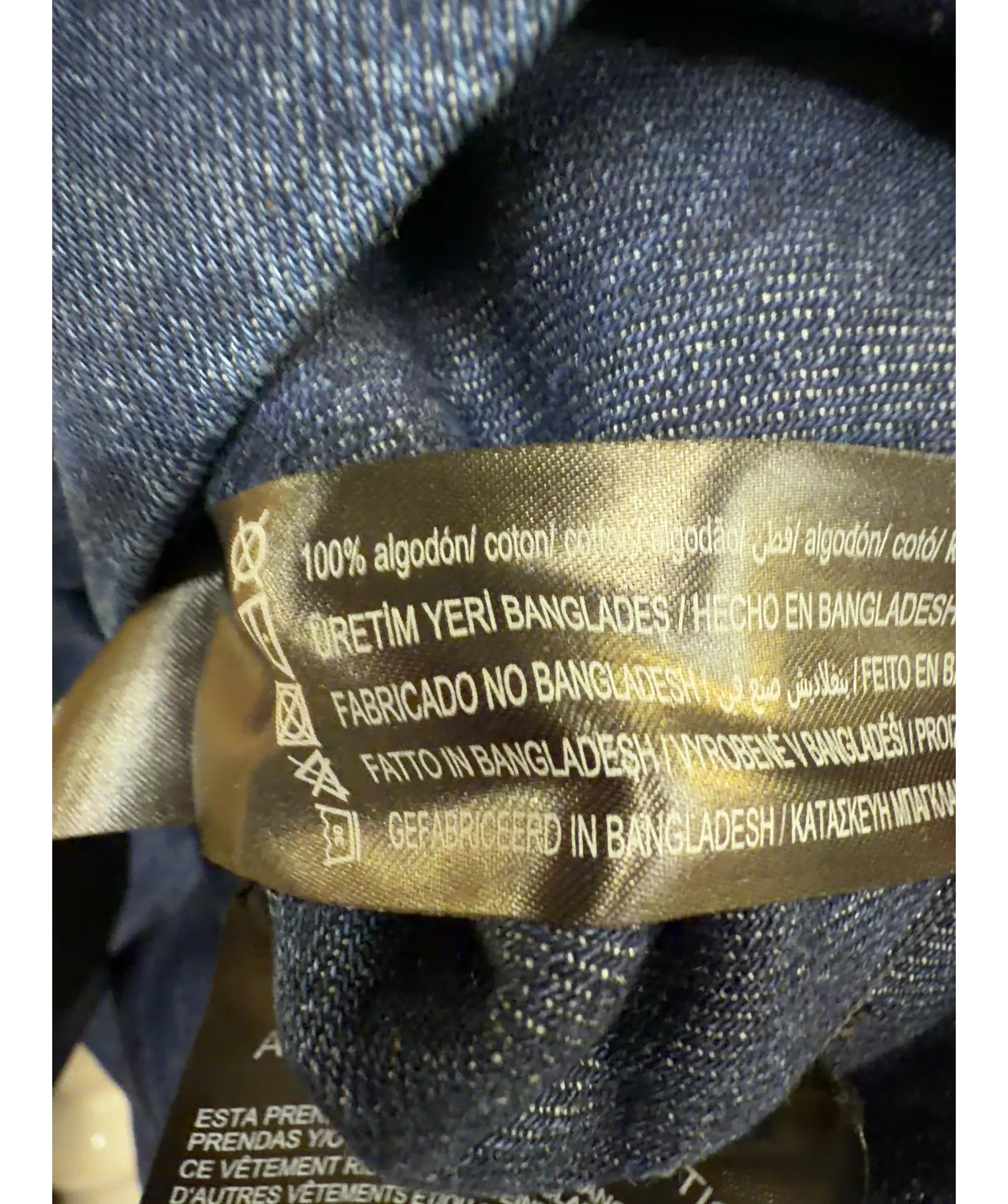 Lefties Blue Colour, size UK S — label