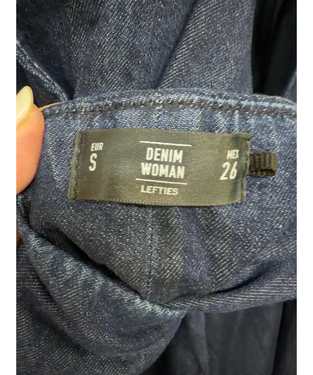 Lefties Blue Colour, size UK S — care label