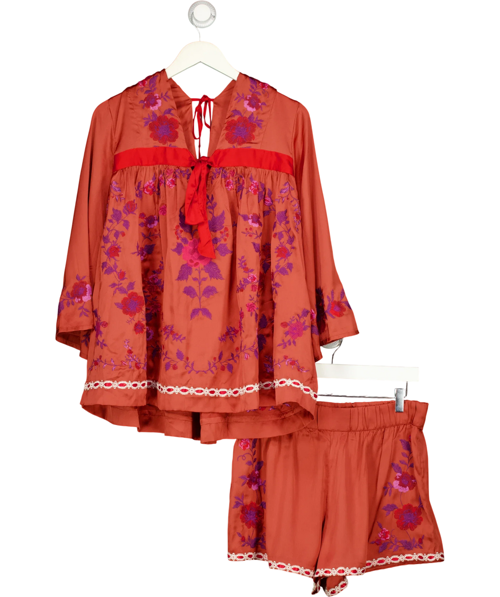 Free People Red Colour, size UK S — front