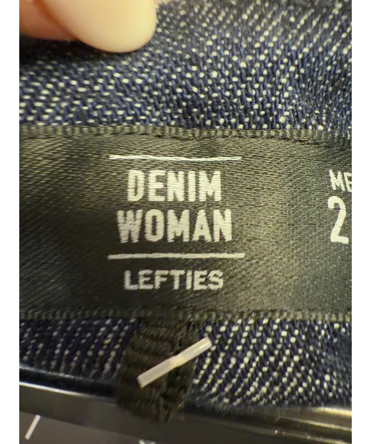 Lefties Blue Colour, size UK S — detail