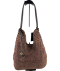 Unbranded Brown Hobo Bag — front