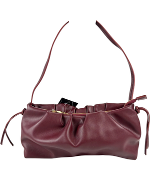 ASOS Ruched Shoulder Bag Red