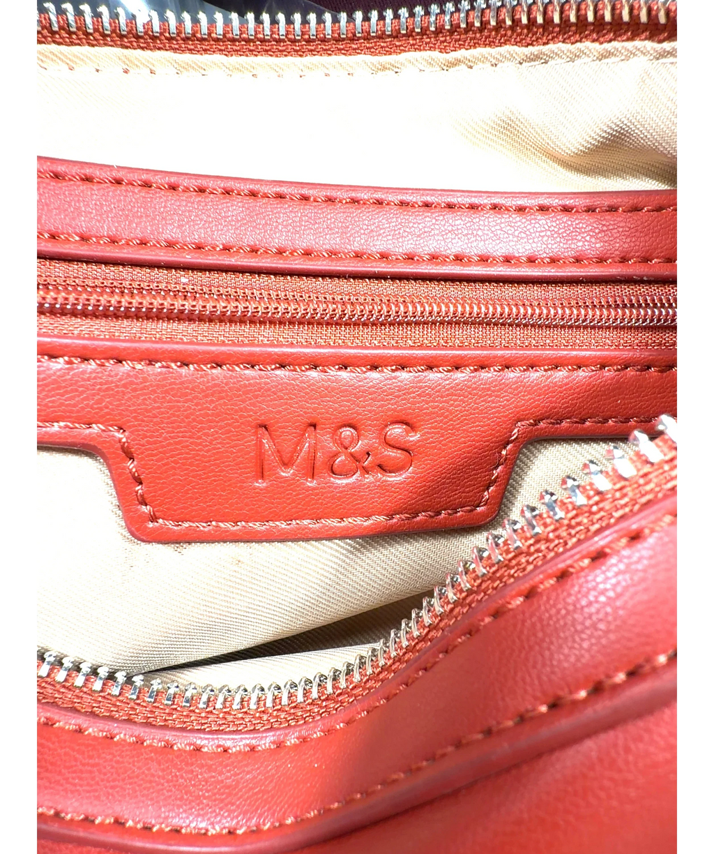 M&S Red Colour — label
