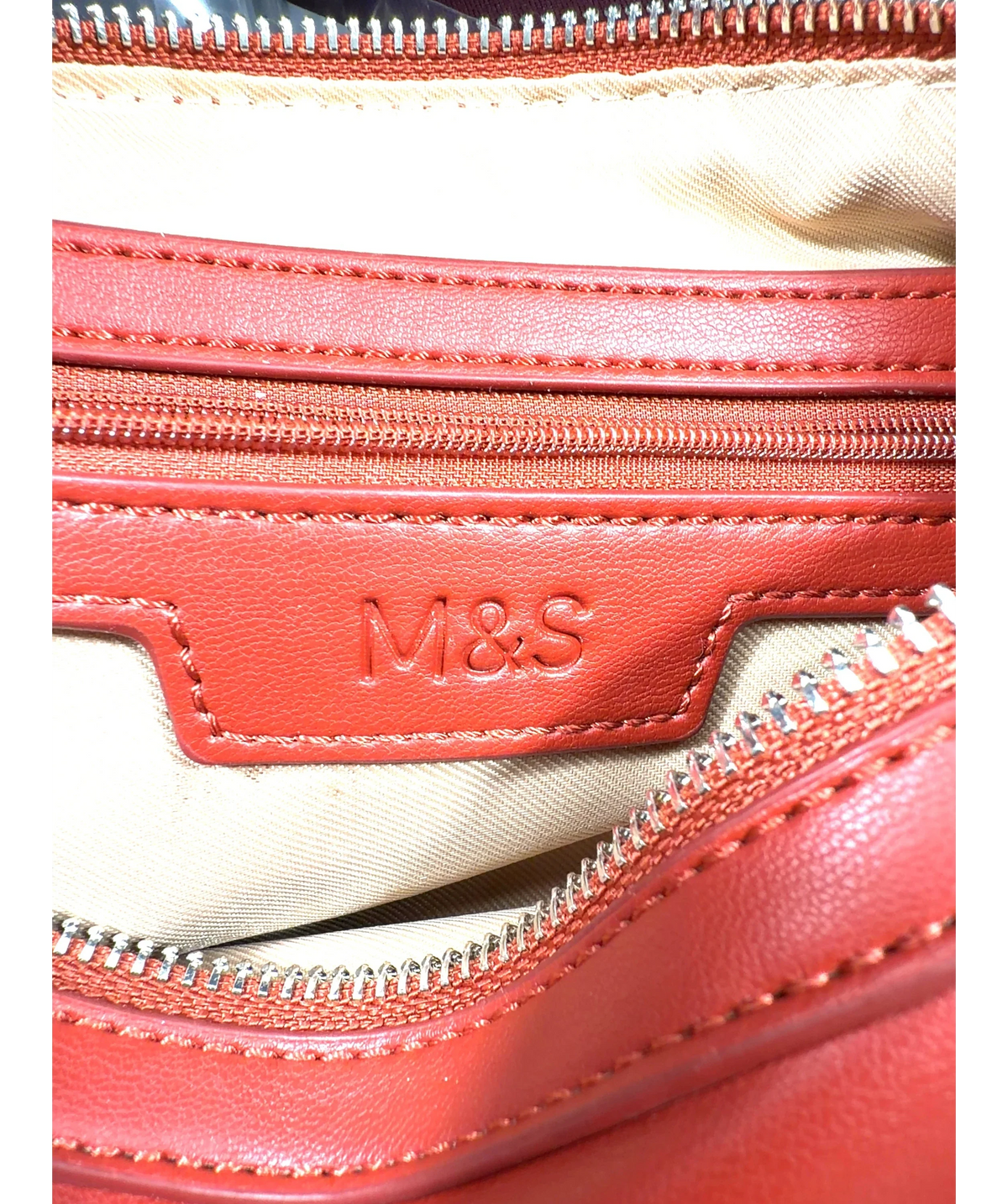 M&S Red Colour — label
