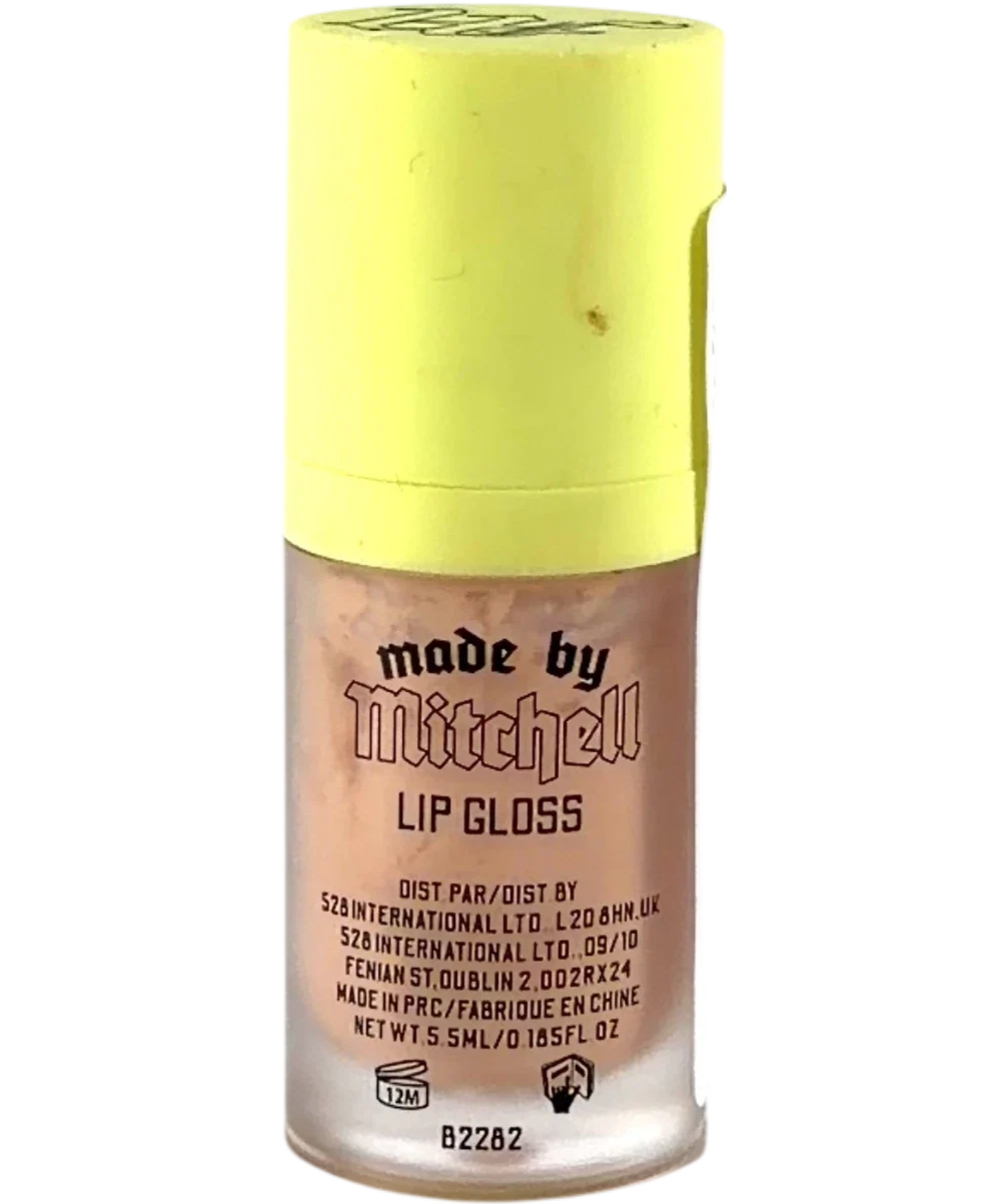 Made By Mitchell cream dream Beam Lip Gloss, size 5.5ml — back