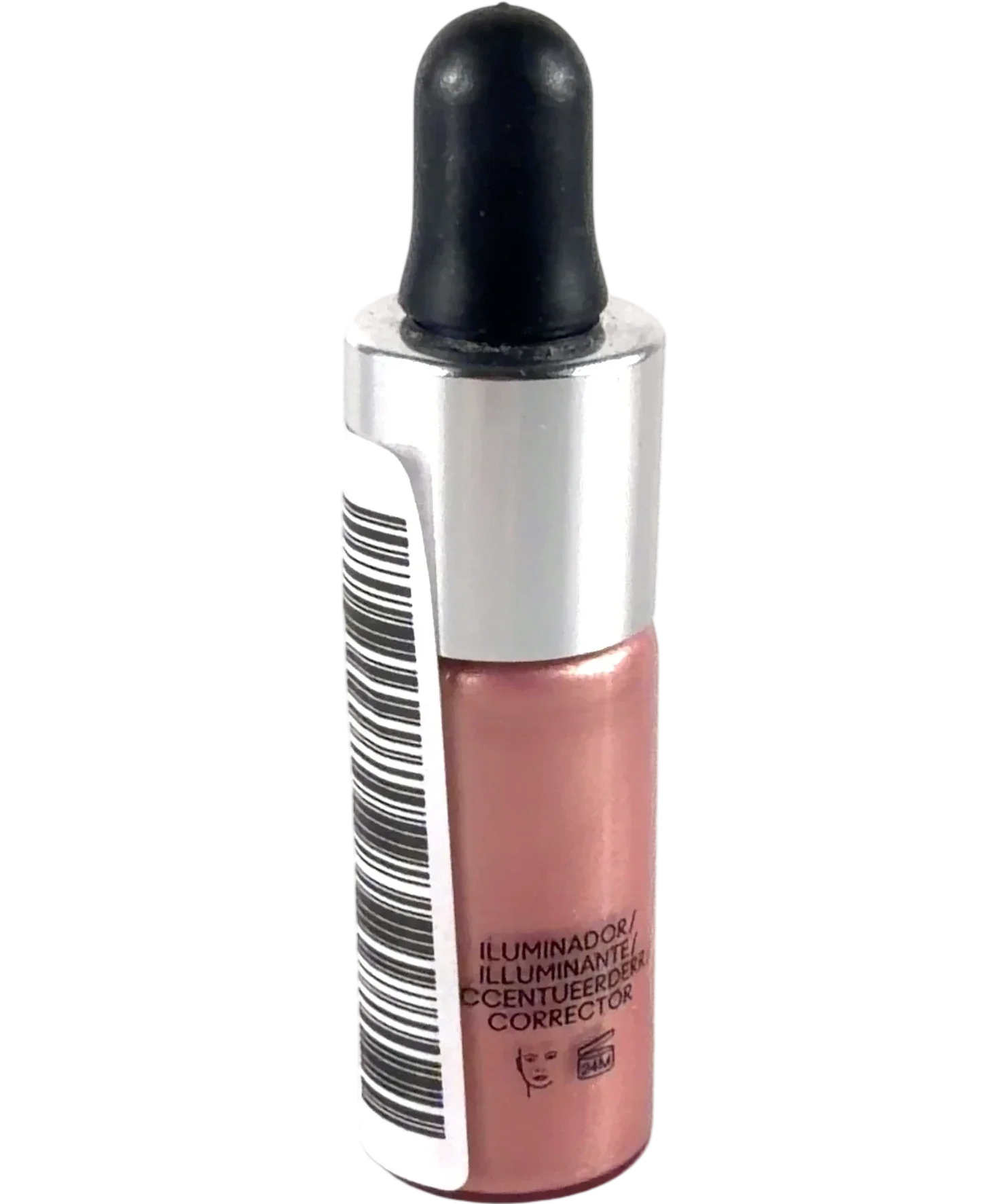 MAC sugar plum pink Molten Metal Highlighter, size 9ml — back
