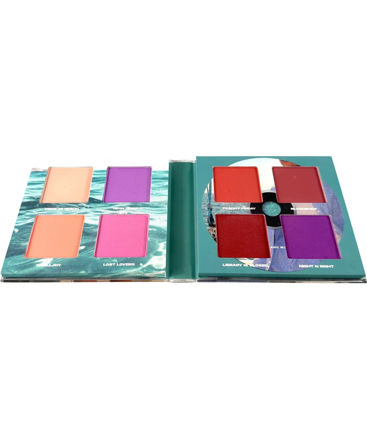 Made By Mitchell Endless Summer Blursh Pressed Blusher Palette, size 4.5gx8 — back
