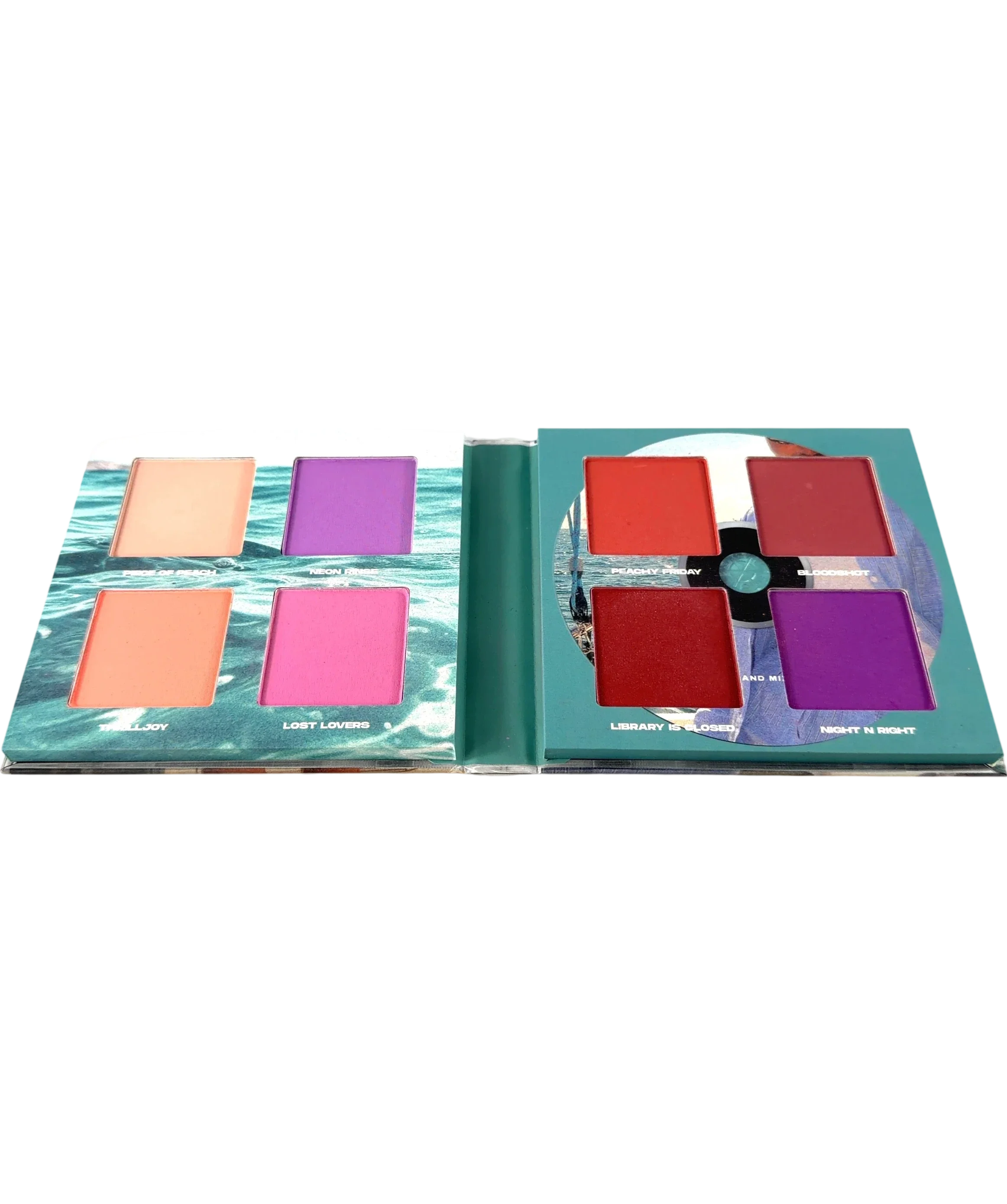 Made By Mitchell Endless Summer Blursh Pressed Blusher Palette, size 4.5gx8 — back