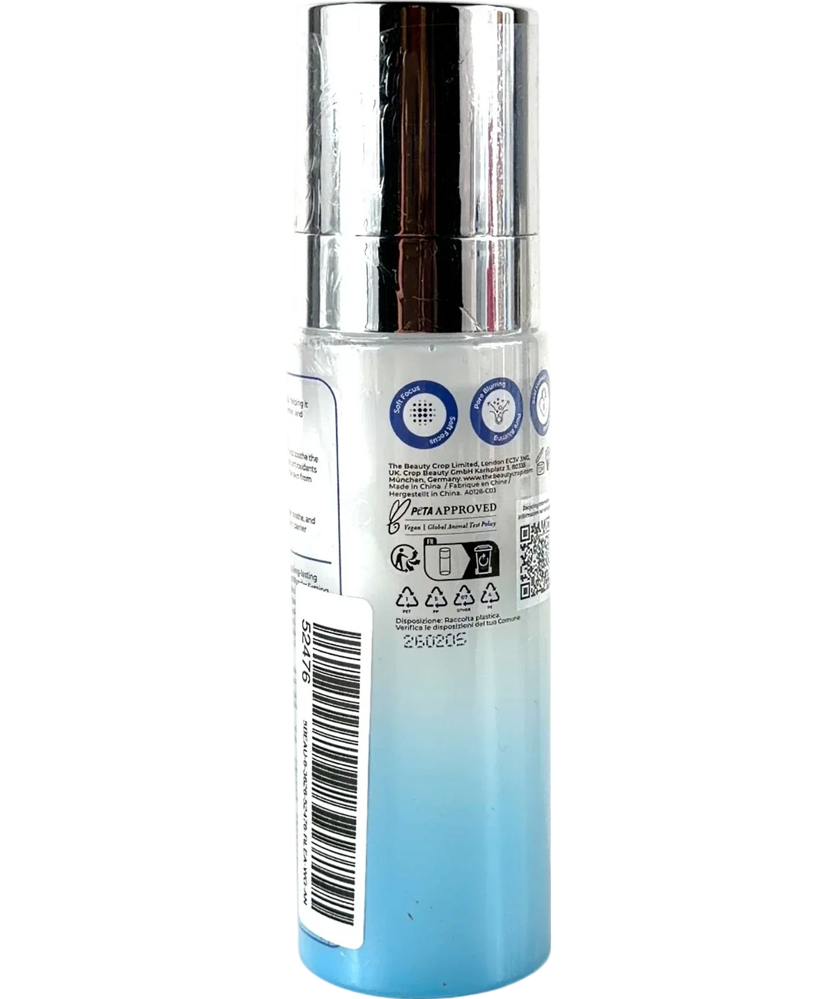 the beauty crop Weightless Wonder Airbrush Blurring Setting Mist, size 100ml — back