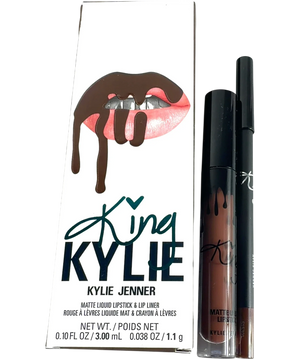 Kylie By Kylie Jenner Kylie Cosmetics King Kylie Matte Lip Kit 3.0ml & 1.1g True Brown 3ml