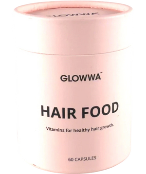 GLOWWA Hair Food Vitamins For Healthy Hair Growth X60 CAPSULES