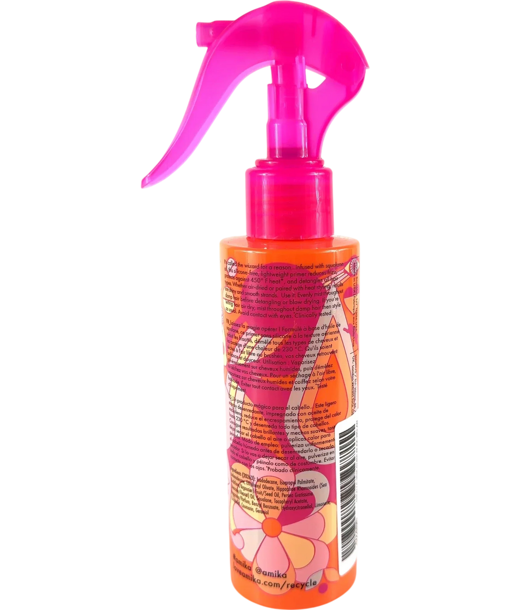 amika The Wizard Silicone-Free Detangling Primer, size 150ml — back