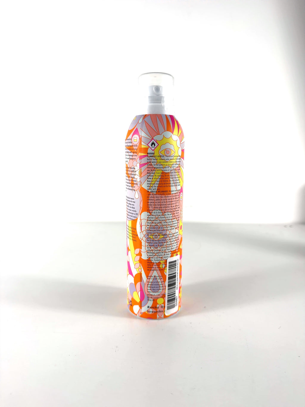 amika Perk Up Talc-Free Dry Shampoo, size 233ml — back