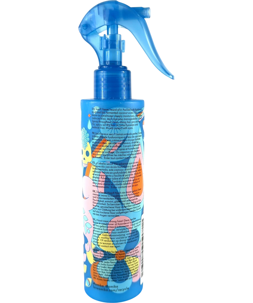 amika Hydro Rush Intense Moisture Leave-In Conditioner, size 200ml — back