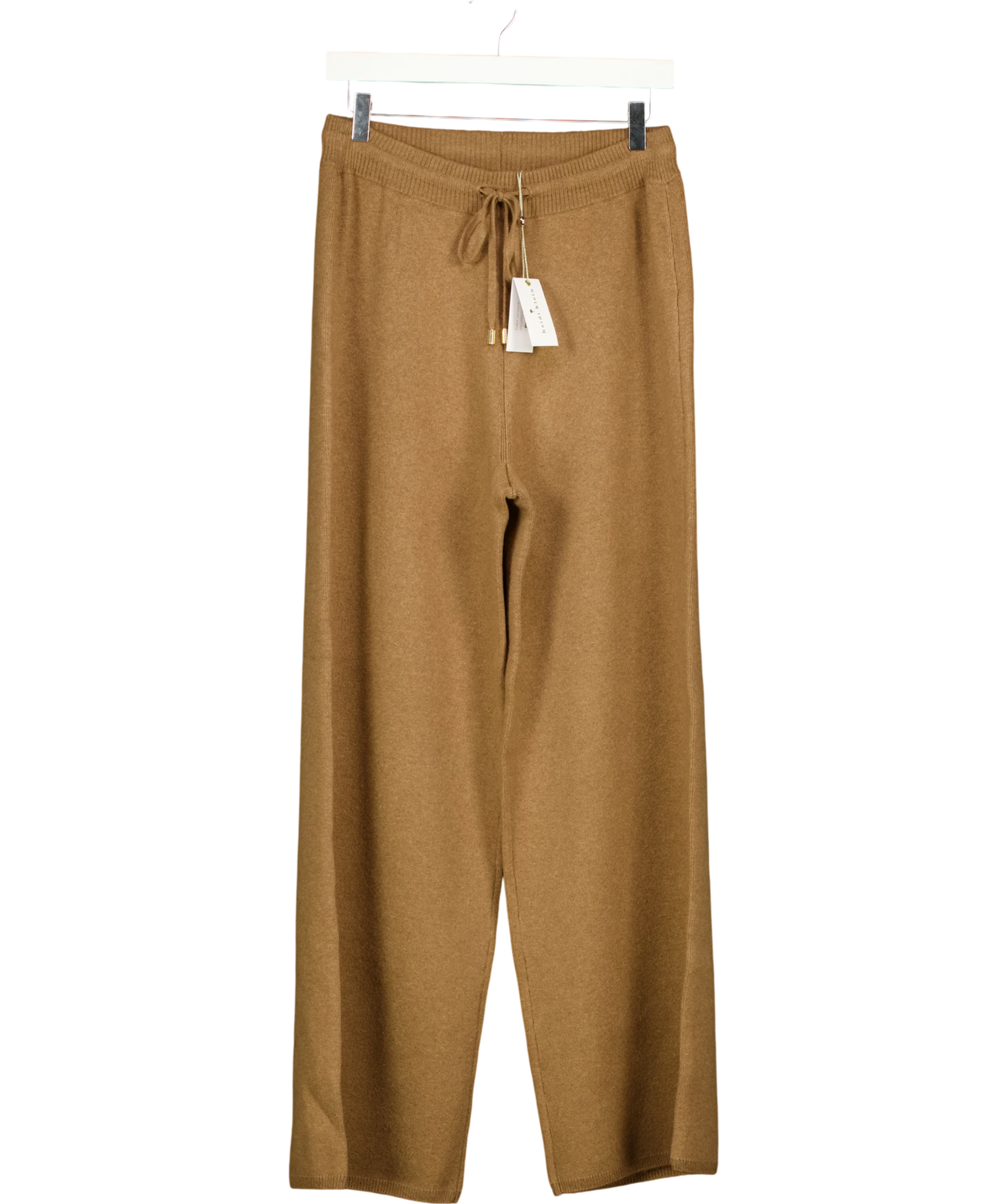 Heidi Klein camel Zermatt Milano Stitch Trousers, size UK L — front
