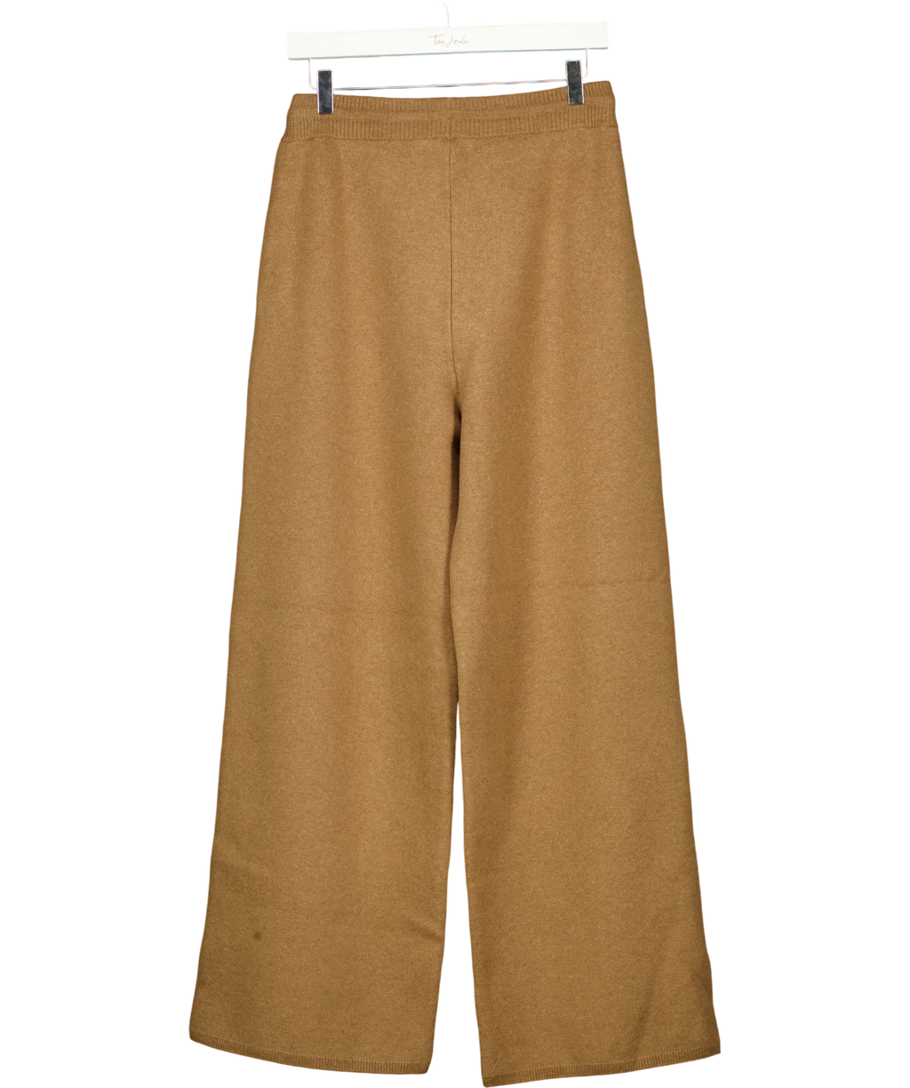 Heidi Klein camel Zermatt Milano Stitch Trousers, size UK L — back