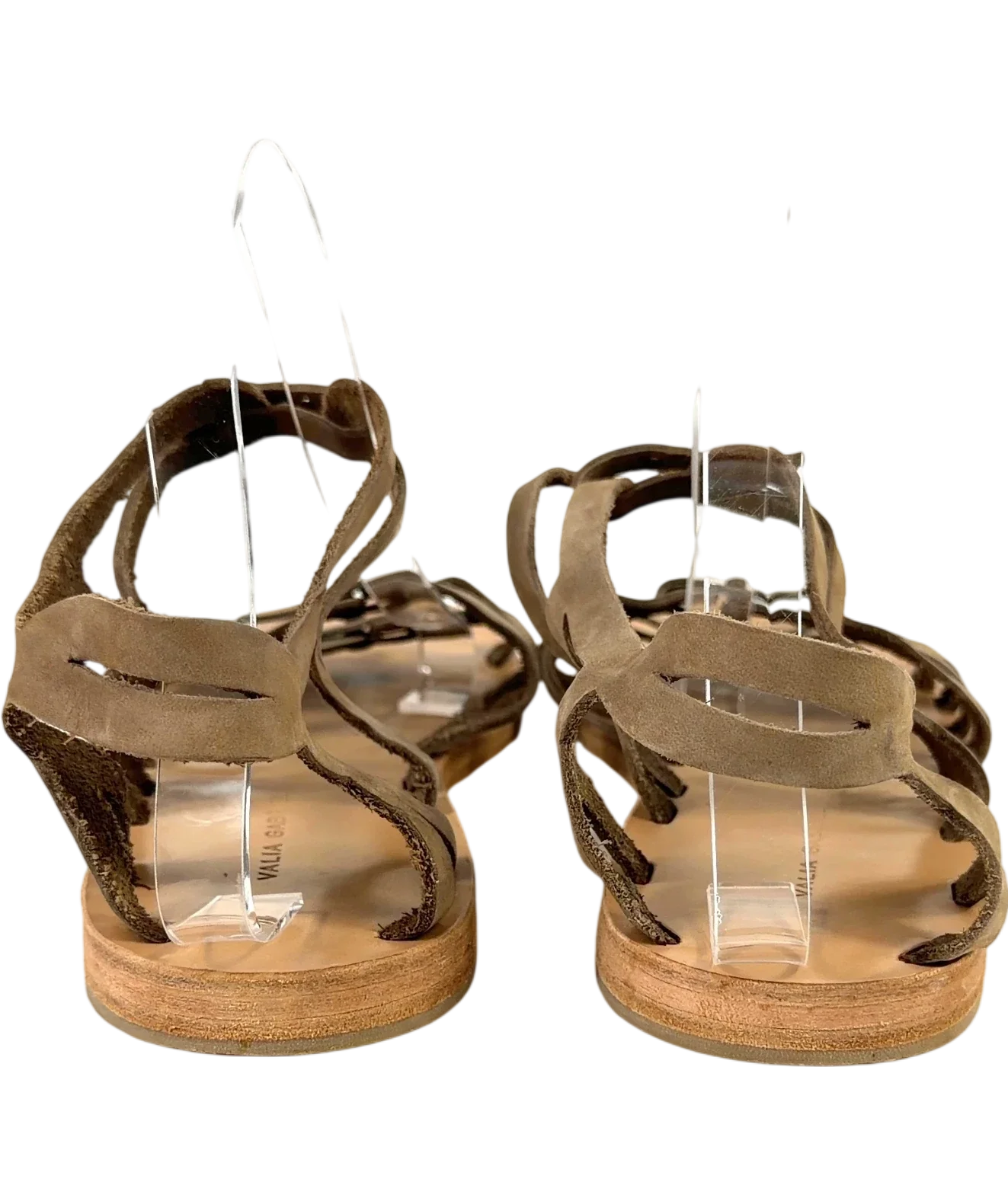 Ancient Greek Sandals Beige Colour, size UK 8 EU 41 👠 — back